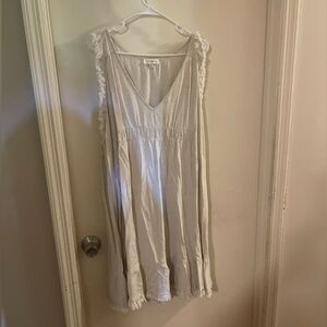 Women’s plus’s umgee linen blend dress